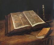 Vincent Van Gogh Still Life with Bible (nn04) oil painting picture wholesale